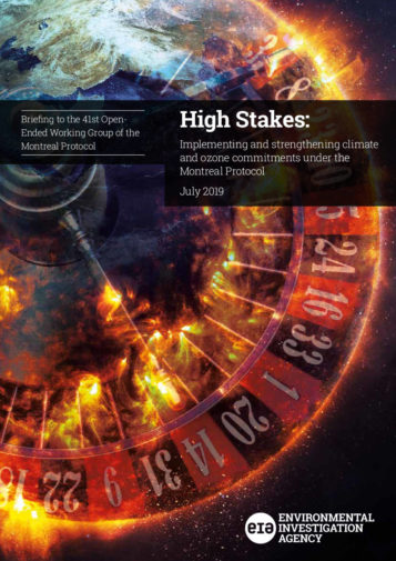 Front cover of the High Stakes 2019 EIA Report