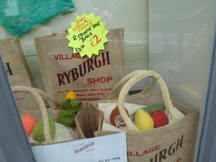 Great Ryburgh Village Community Shop's bid to be rid of single-use plastic bags