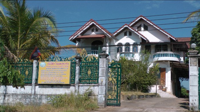 The former headquarters of the Xaysavang Trading Export Import company in Paksan, Laos (c) Julian Rademeyer