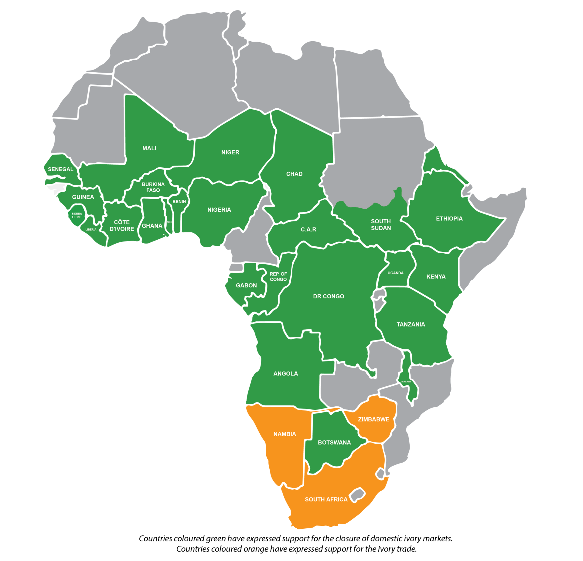 EIA Calls For The Closure Of Legal Domestic Ivory Markets EIA   Africa Map2 01 1920x1847 