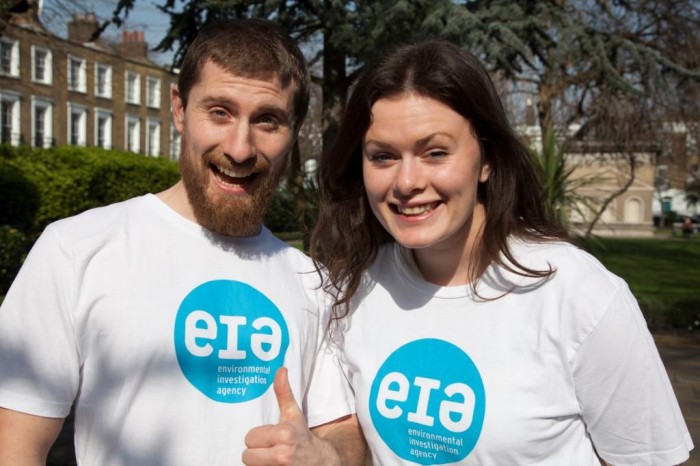 Brighton Marathon runners Adam Lee and Jill Thomson (c) EIA